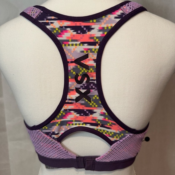 VSX Multicolor Mesh Sports Bra - Picture 6 of 9